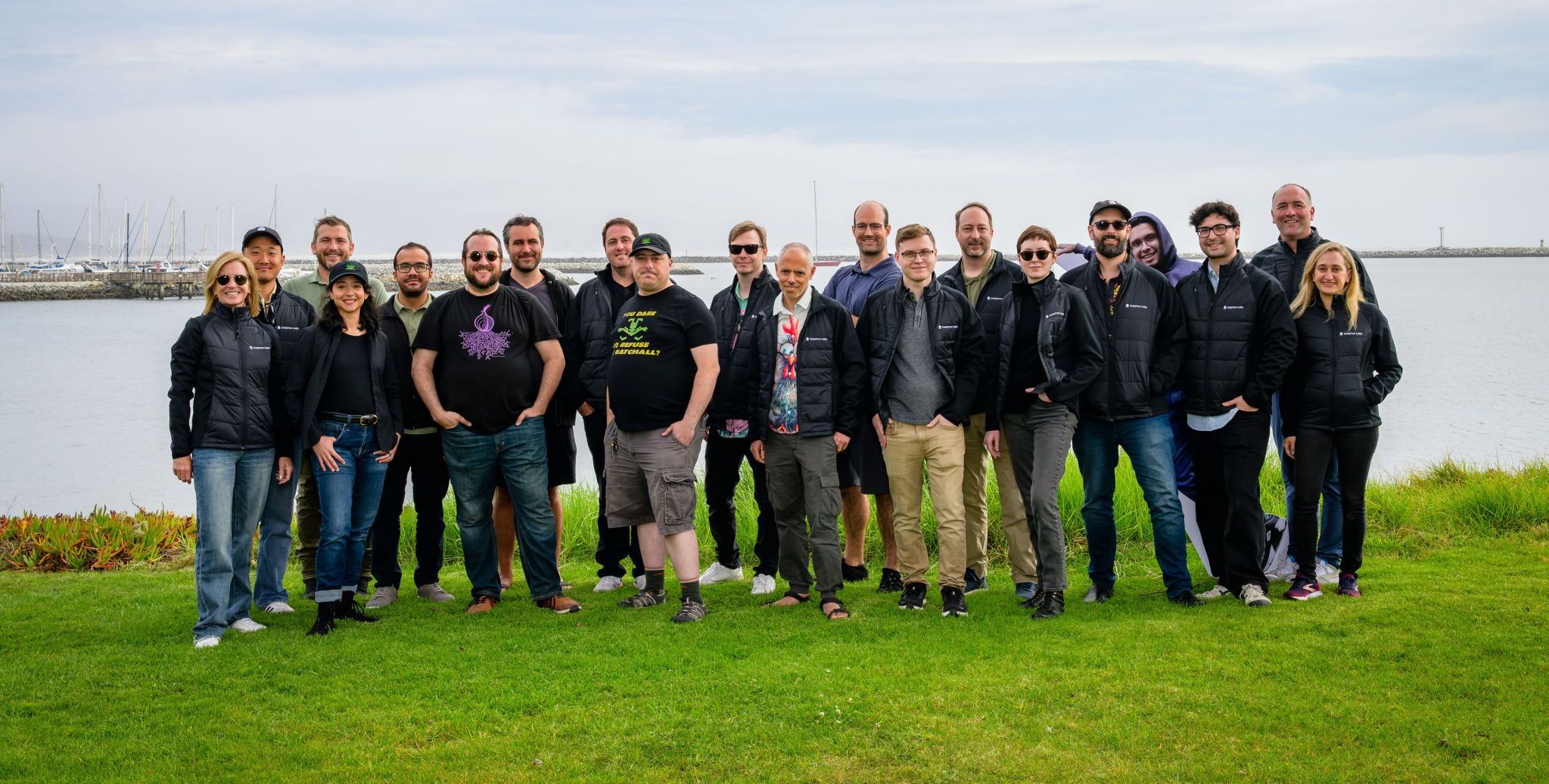 The Delphos Labs team at an offsite event